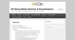 Desktop Screenshot of eknannymaids.com